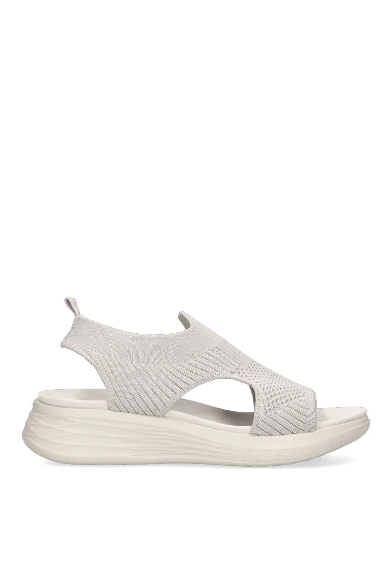 SANDALIA ELASTICA ARMONY ESTRETA 41010 MUJER, GRIS
