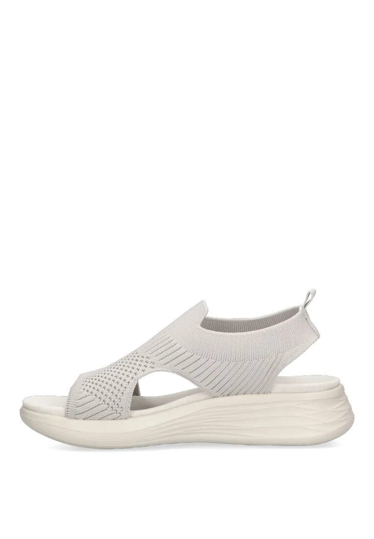 SANDALIA ELASTICA ARMONY ESTRETA 41010 MUJER, GRIS
